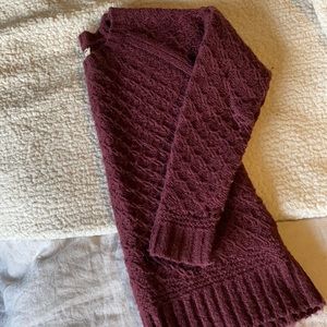 Maroon Long Sleeve Sweater